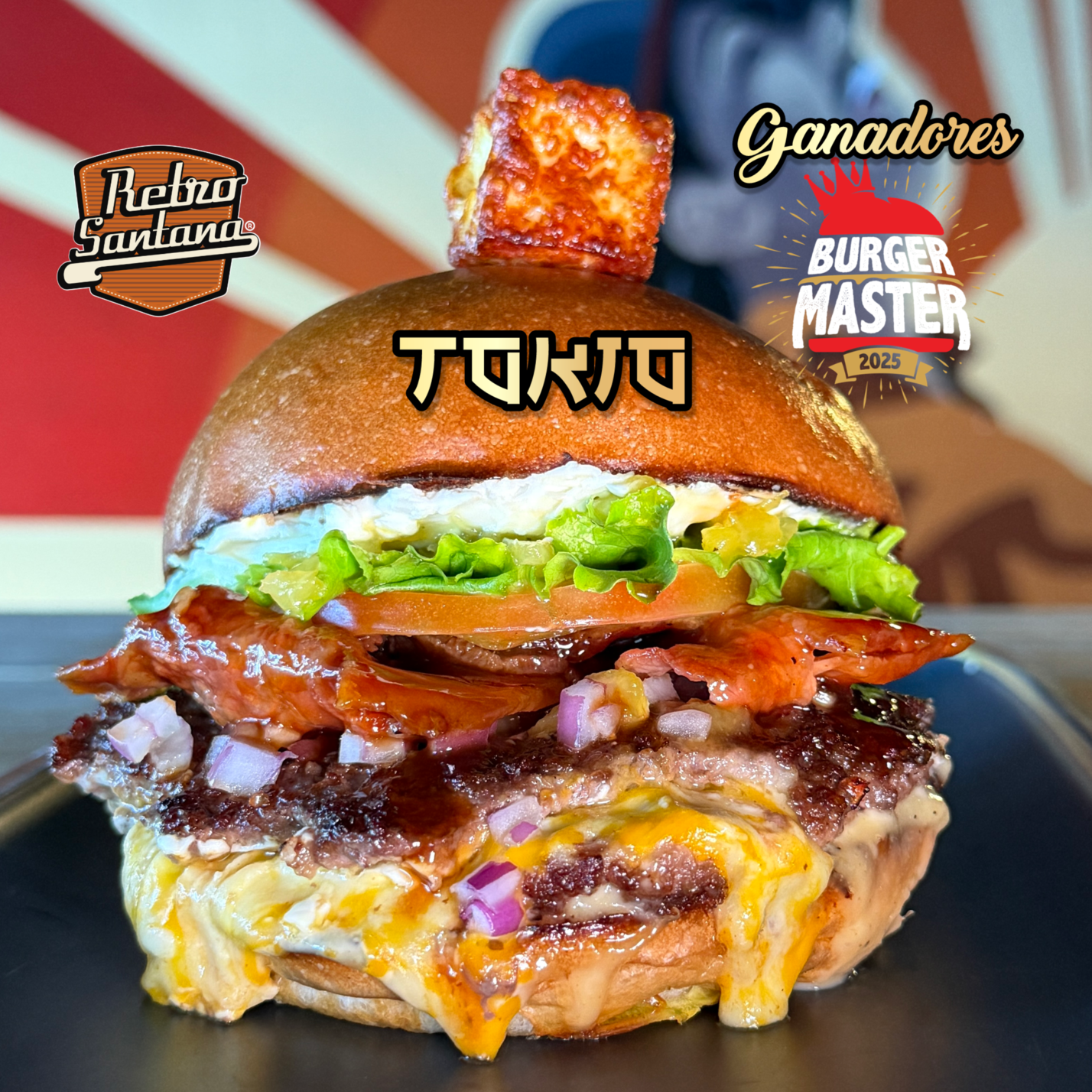 Hamburguesa Tokio 🍔🐉 #1BurgerMaster 2025