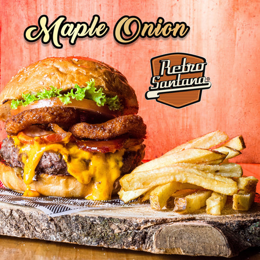 Hamburguesa Maple Onion 🍔🧅